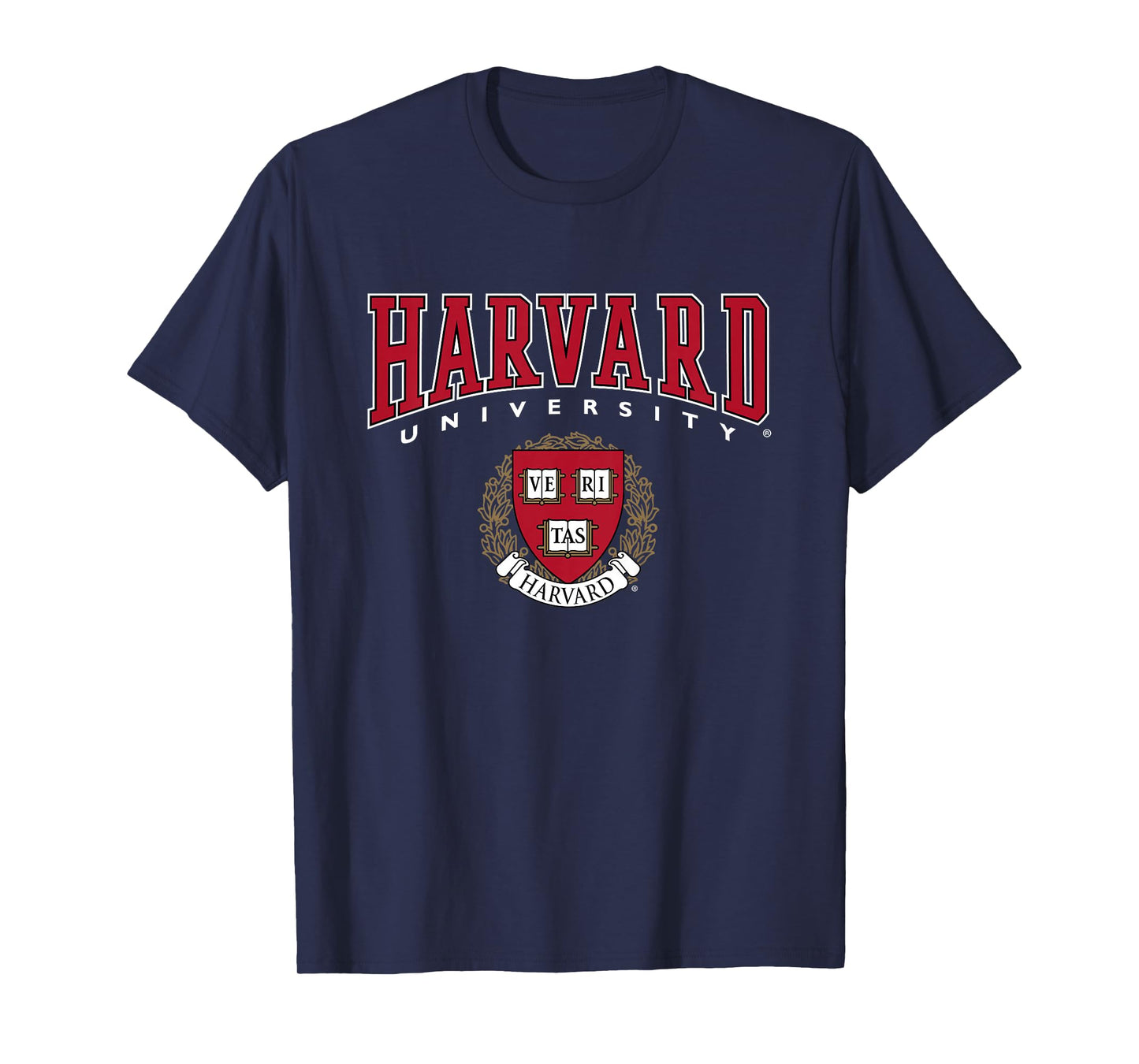 Harvard University Red Veritas Crest Kids T-Shirt