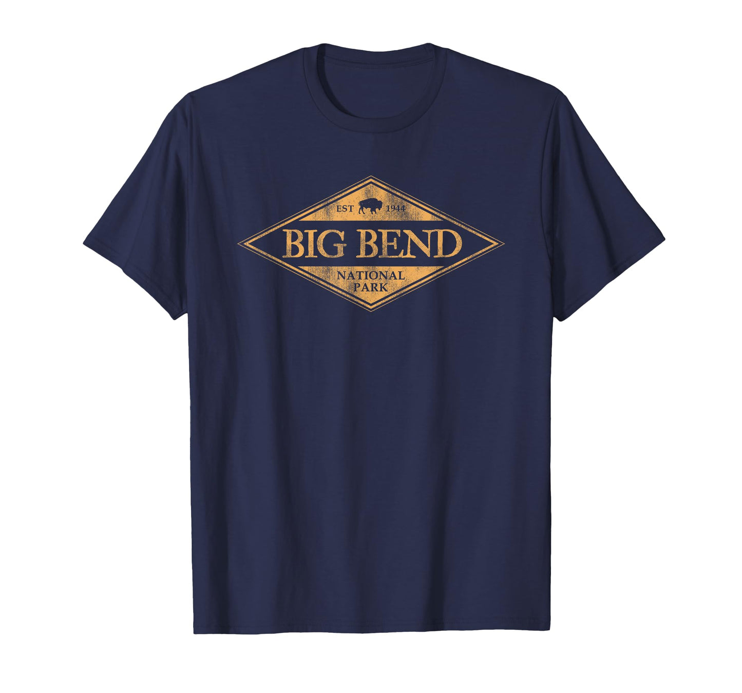Vintage Big Bend National Park Texas Souvenir Hiking T-Shirt