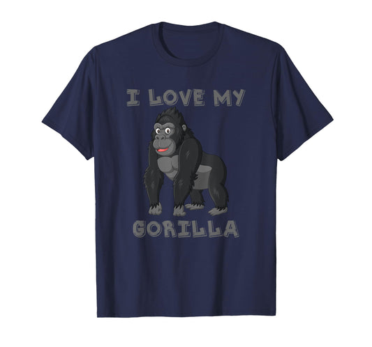 I Love My Gorilla T-Shirt