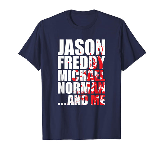 Bloody Halloween Famous Serial Slasher Killer T Shirt T-Shirt