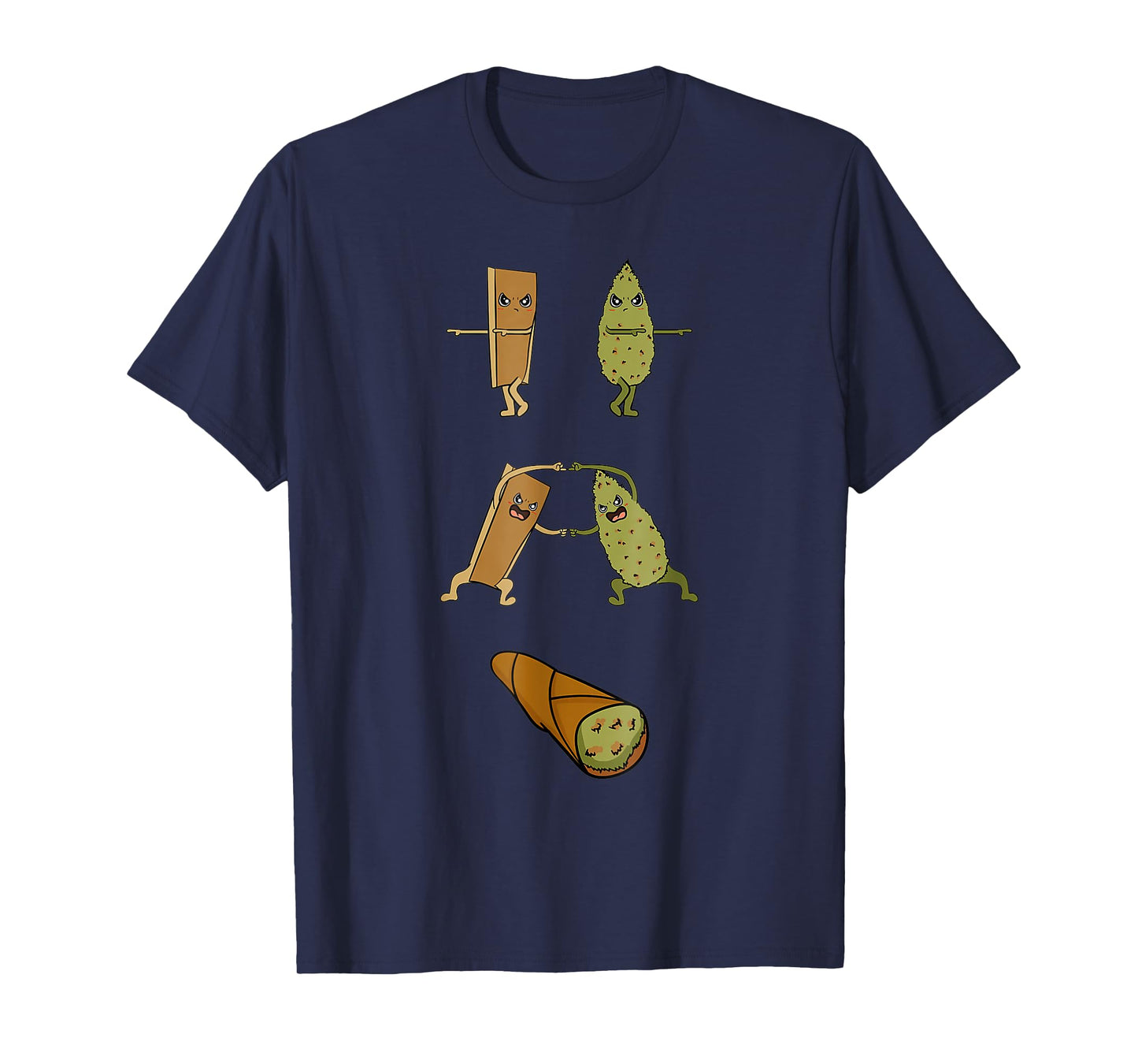 Funny Ganja Blunt Anime Weed T-Shirt