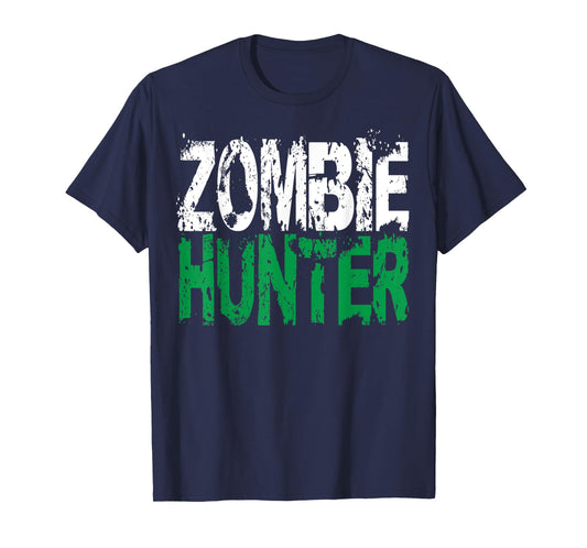 Halloween Zombie Hunter shirt Funny Party Gift Kids Boys T-Shirt