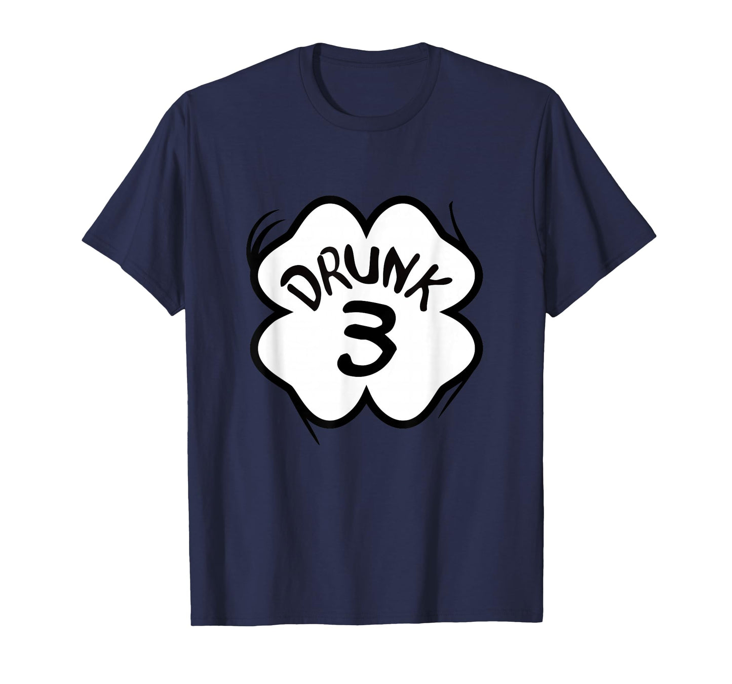 Drunk 3 Shamrock Shirt Group Matching Family T-Shirt