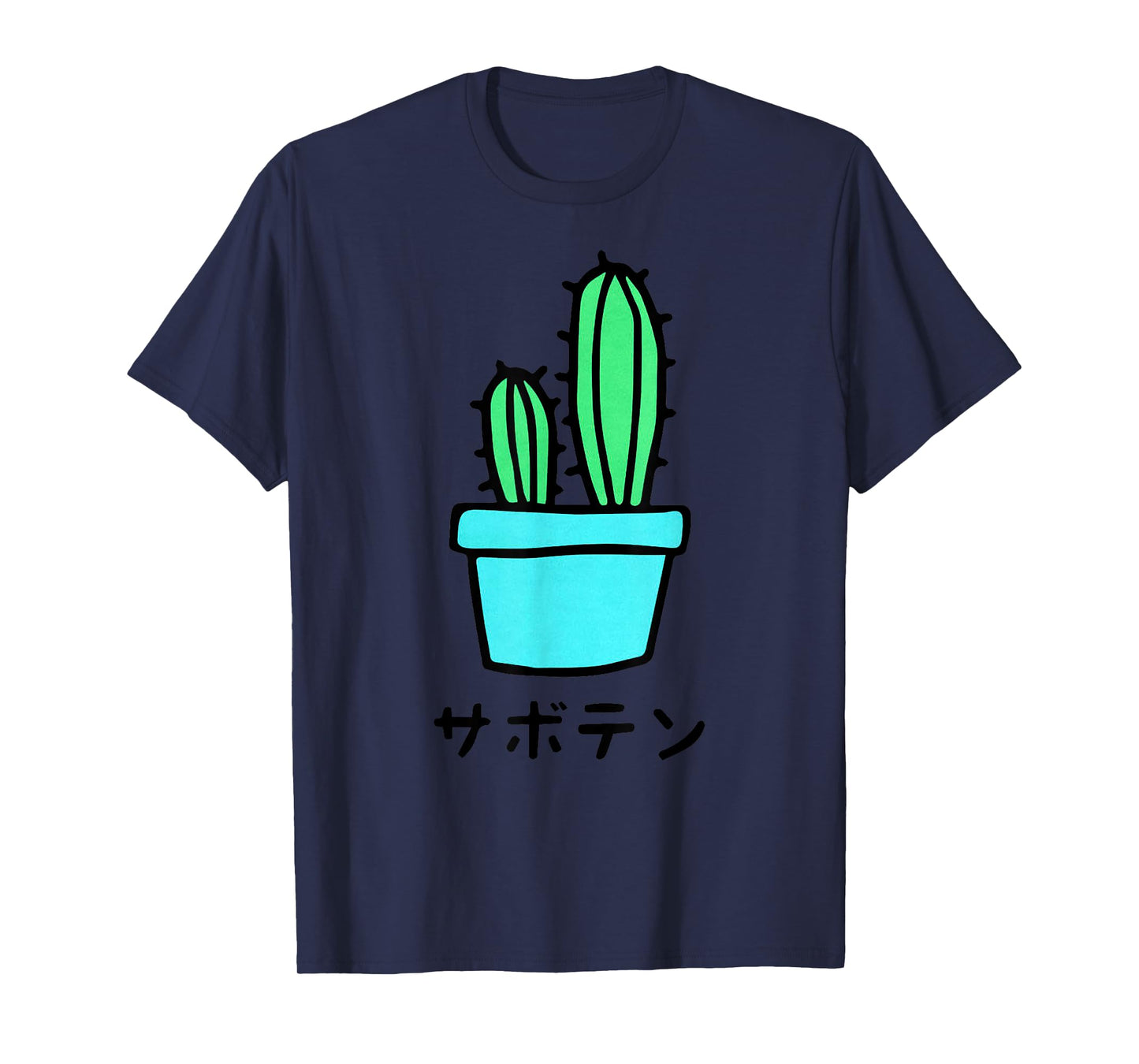 Japanese Art Shirt Harajuku Cactus Vaporwave Aesthetic T-Shirt
