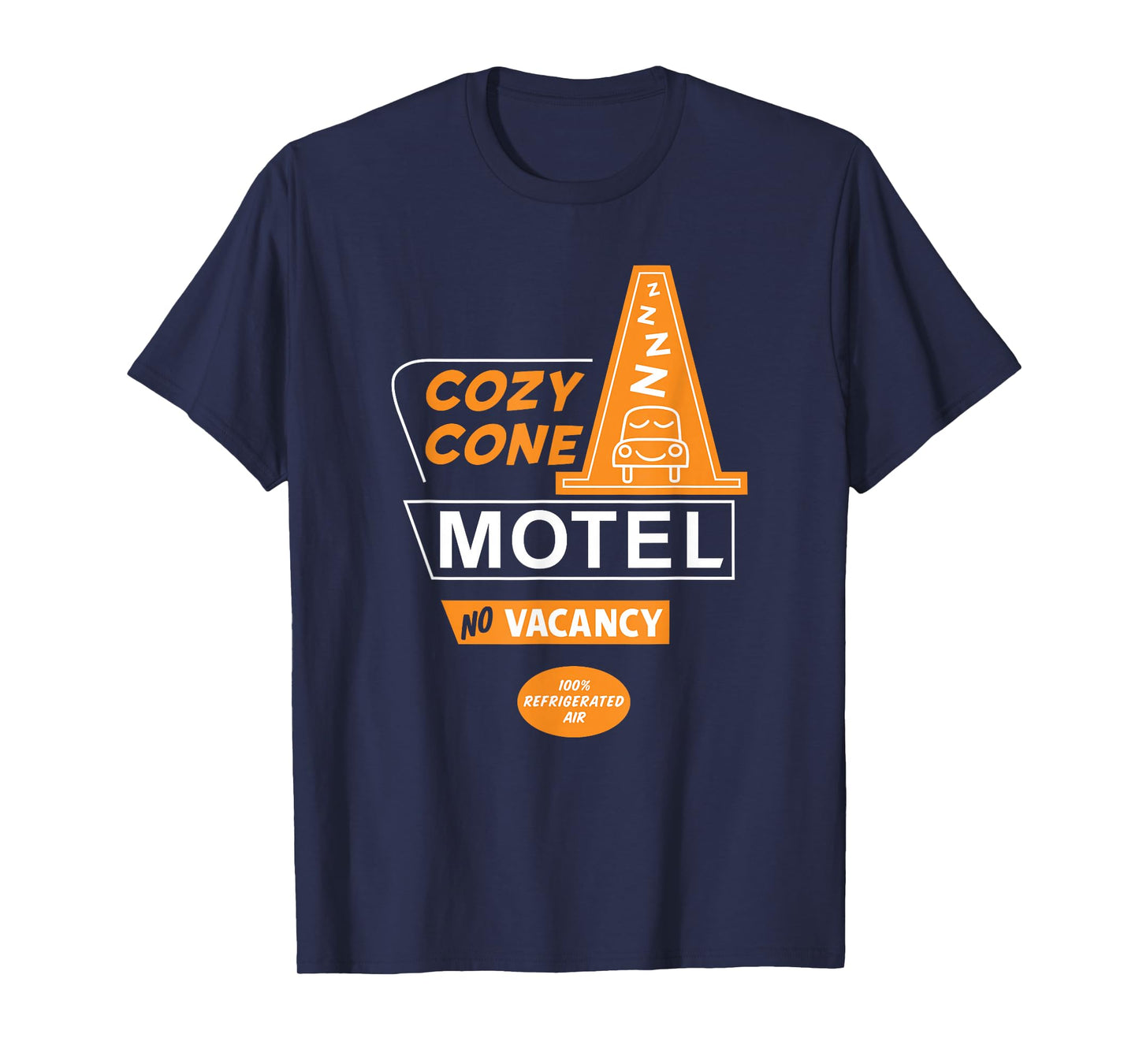 Disney Pixar Cars on the Road Cozy Cone Motel T-Shirt
