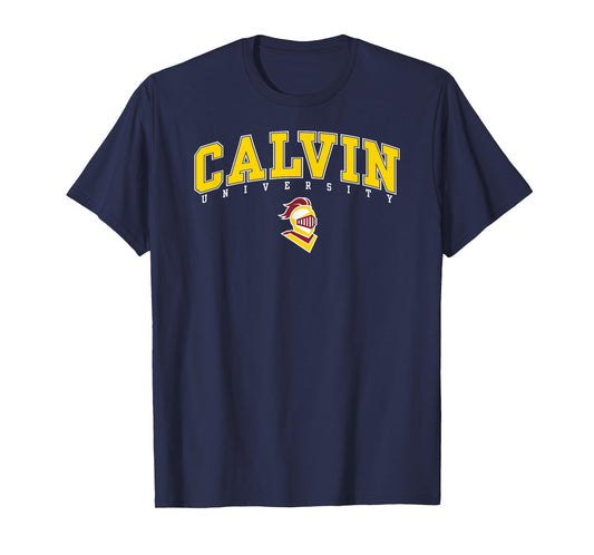 Calvin Knights Arch Over Black Officially Licensed T-Shirt