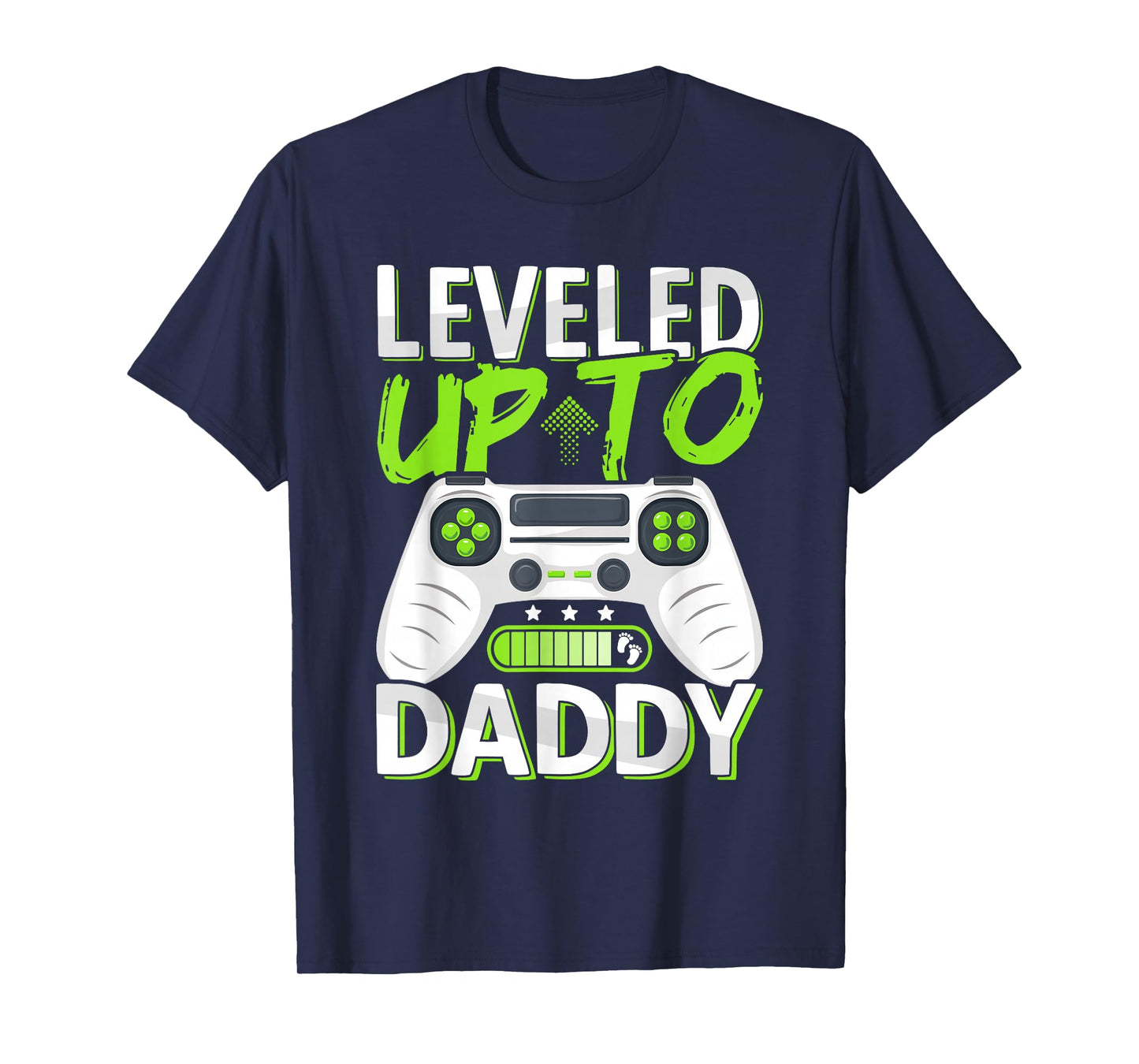 Leveled Up To Daddy | Future Dad Soon To Be Daddy Loading T-Shirt