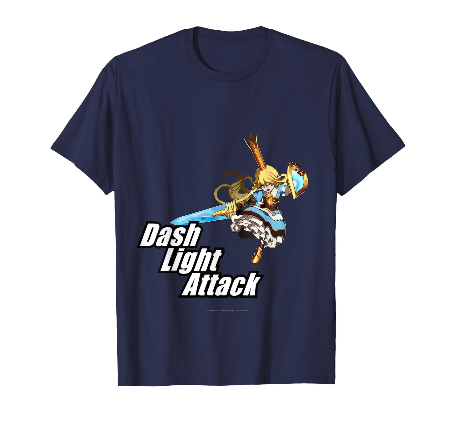 Granblue Fantasy Versus: Rising Dash Light Attack Charlotta T-Shirt