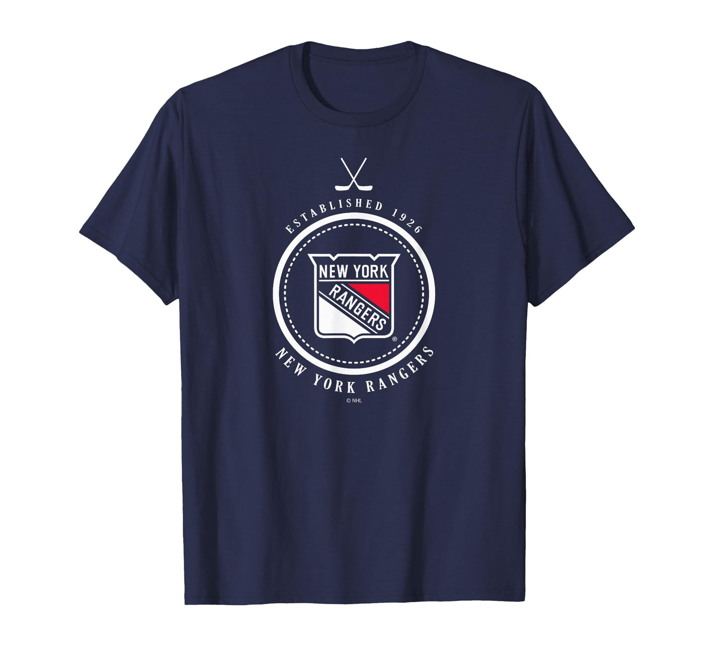 New York Rangers Est 1926 Blue Officially Licensed T-Shirt