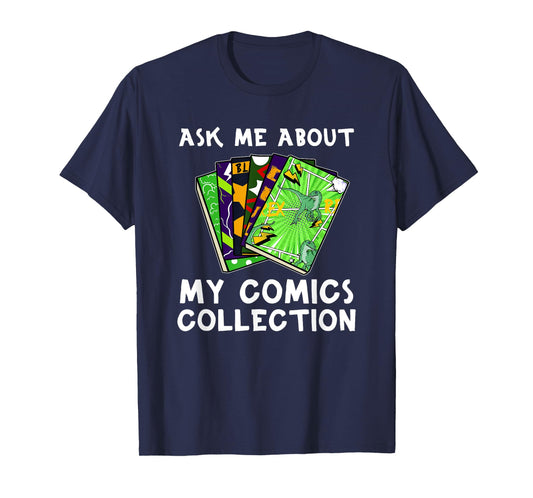 comic graphic novels superhero manga anime detective comic T-Shirt