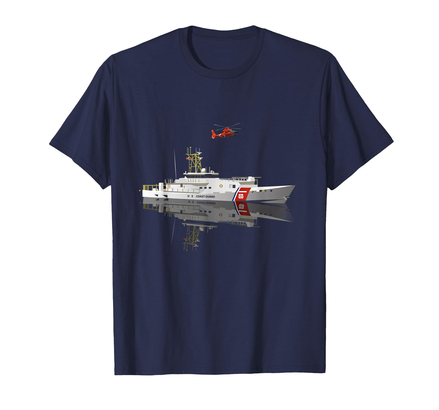 U.S Coastguard Coast Guard Veteran Flag USCG Veterans Day T-Shirt