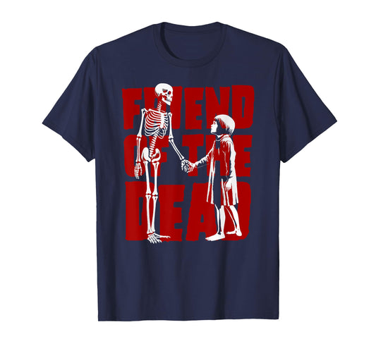 Friend Of The Dead Skeleton And Girl T-Shirt