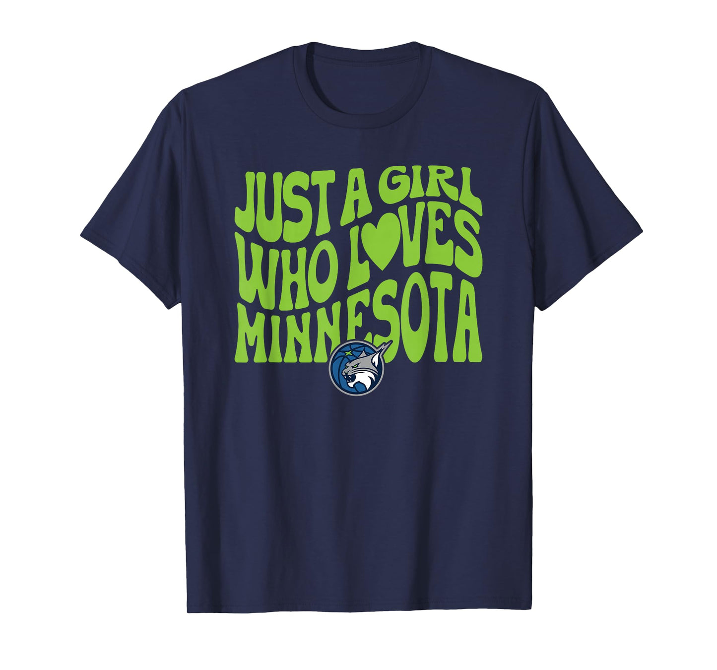 WNBA Just A Girl Who Loves Minnesota Lynx T-Shirt