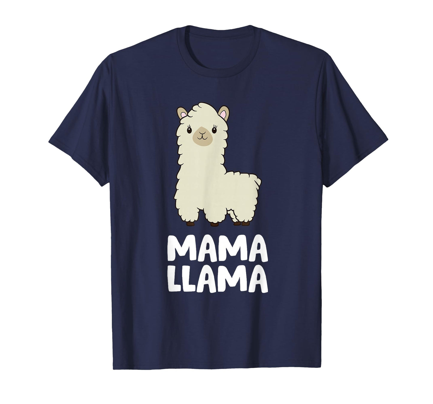 Women Llama Mom Mama Llama T-Shirt