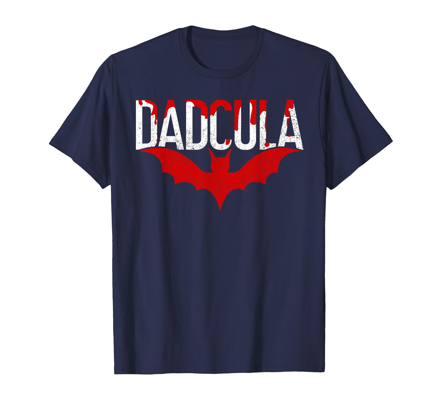 Papa Dadcula Dad Vampire Daddy Funny Halloween Father T-Shirt