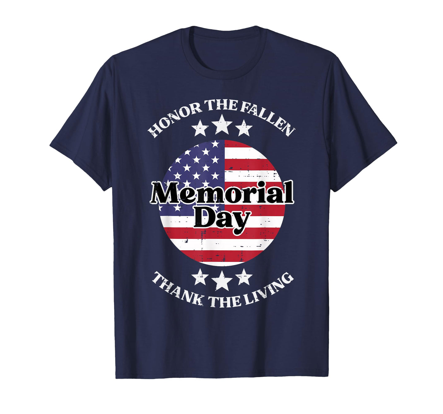 Memorial Day US Flag Honor The Fallen Patriot Men Women Kids T-Shirt