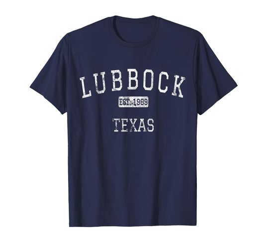 Lubbock Texas TX Vintage T-Shirt