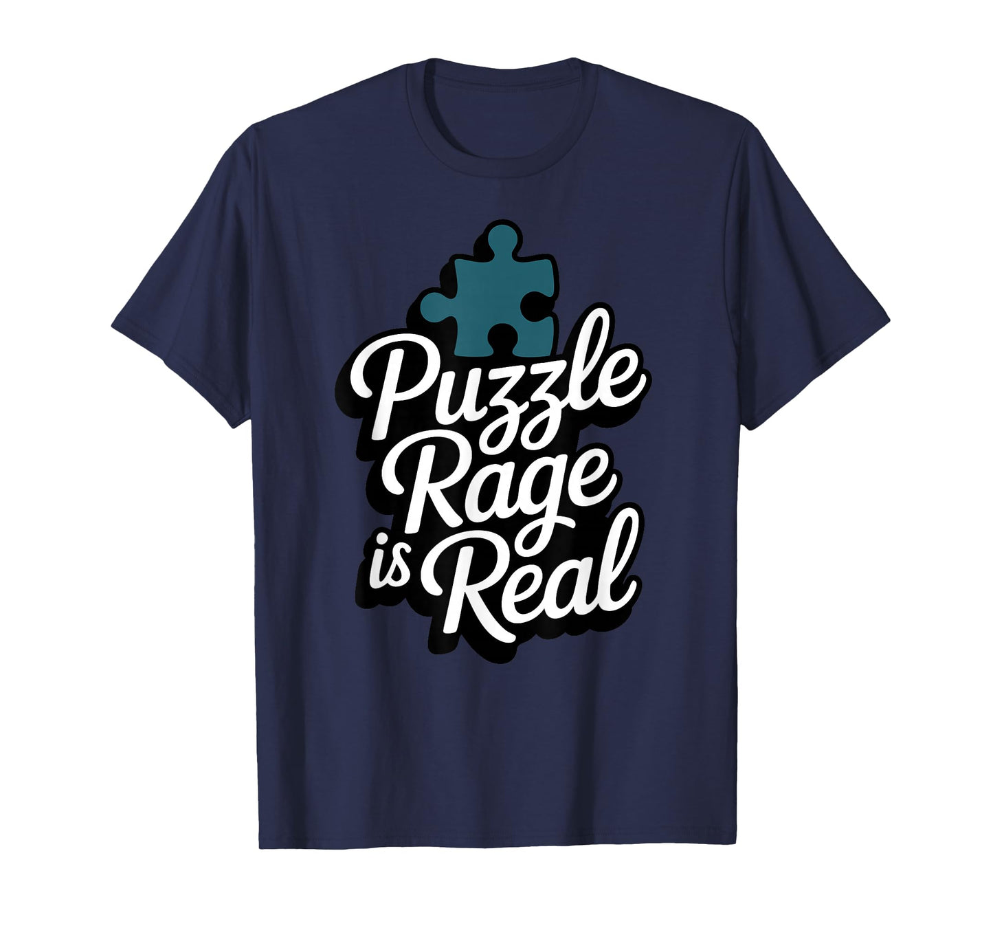 Jigsaw Puzzle Rage Puzzle Lover T-Shirt