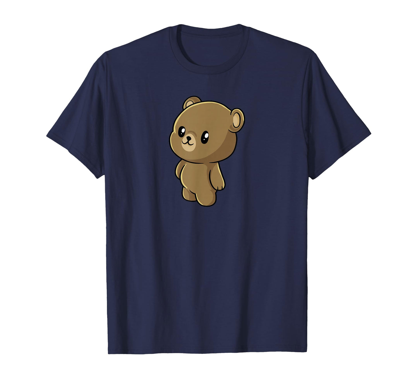 Kawaii Brown Bear Gift - Anime Grizzly Bear T-Shirt
