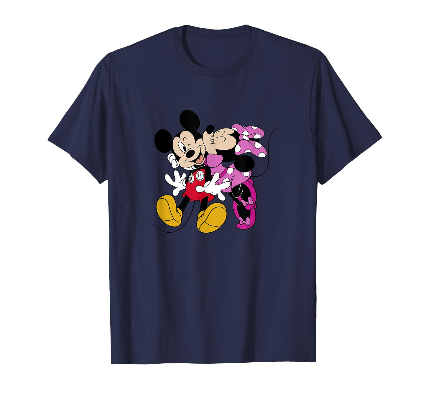 Disney Mickey and Friends Valentine's Day Minnie Kiss T-Shirt