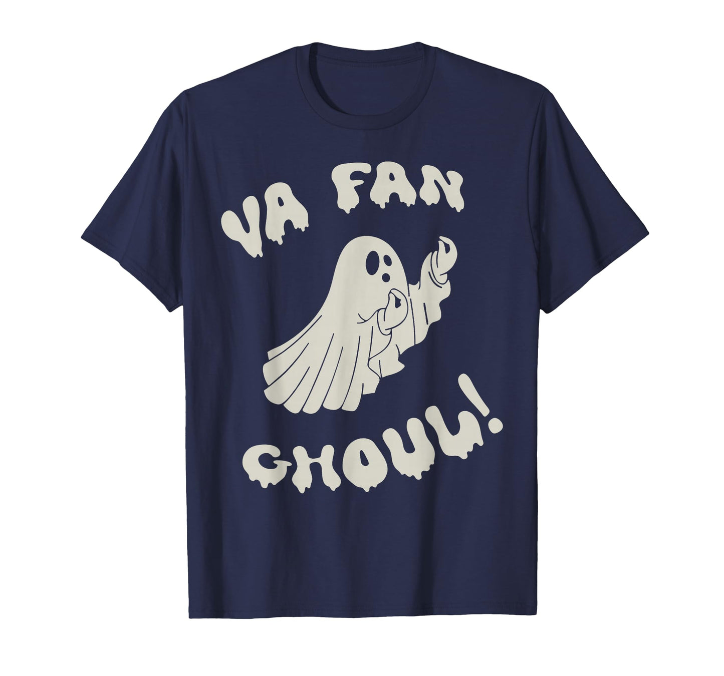 Va Fan Ghoul Italian Ghost Spooky Halloween Men Women T-Shirt
