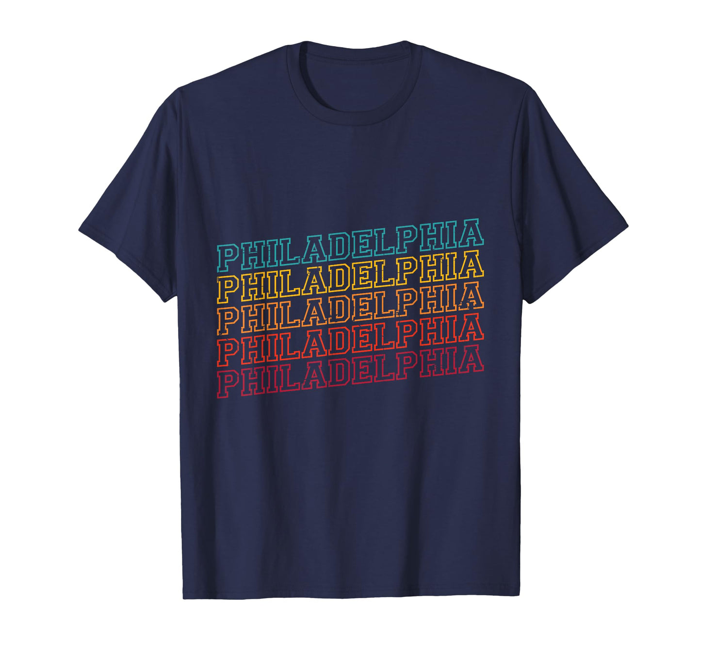 Philadelphia - Retro Vintage Philadelphia Souvenir T-Shirt