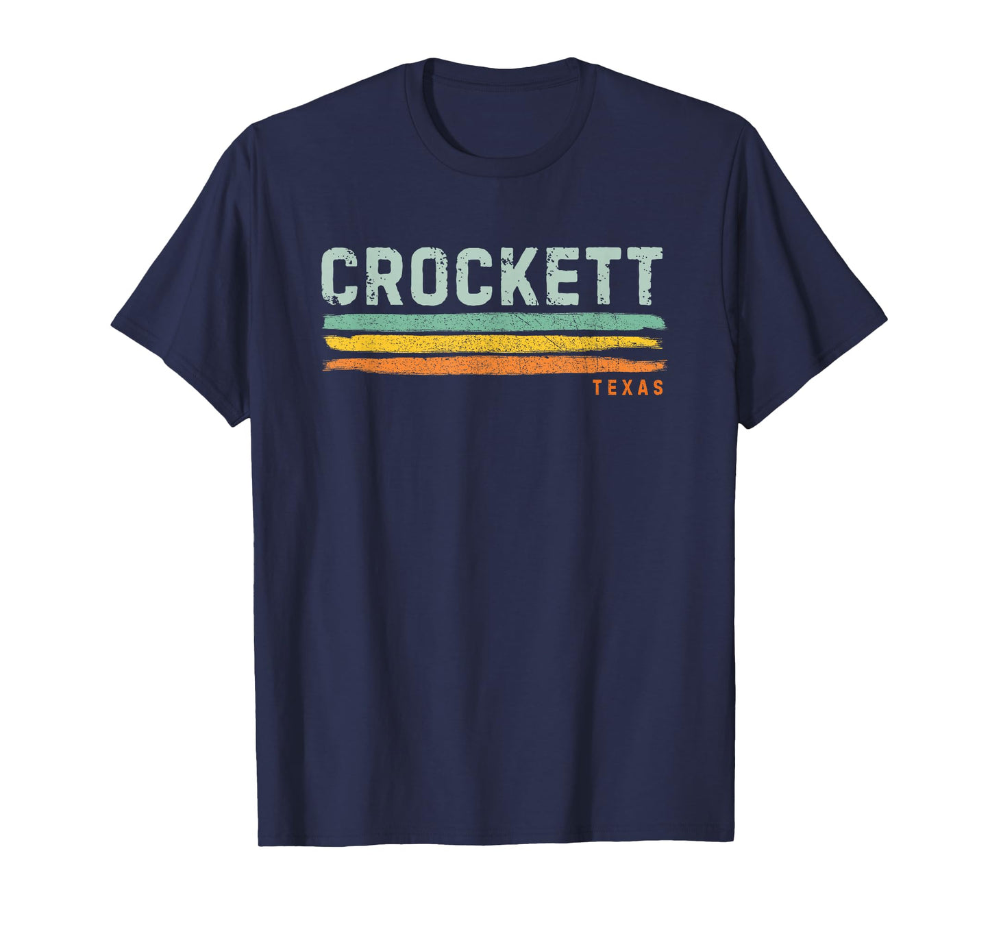 Vintage Stripes Crockett TX T-Shirt