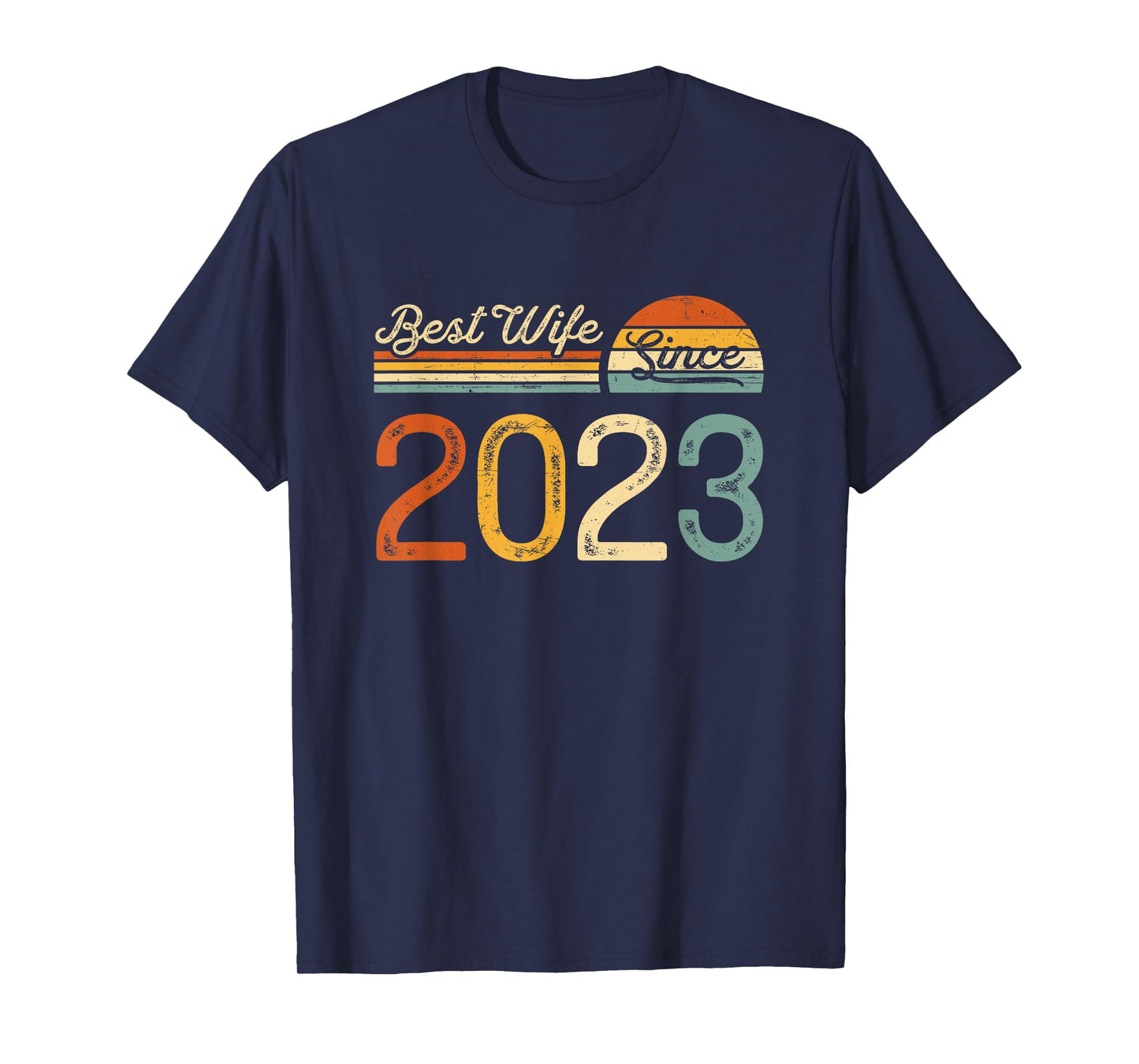 2nd wedding anniversary - Best Wife Since 2023 2 years T-Shirt
