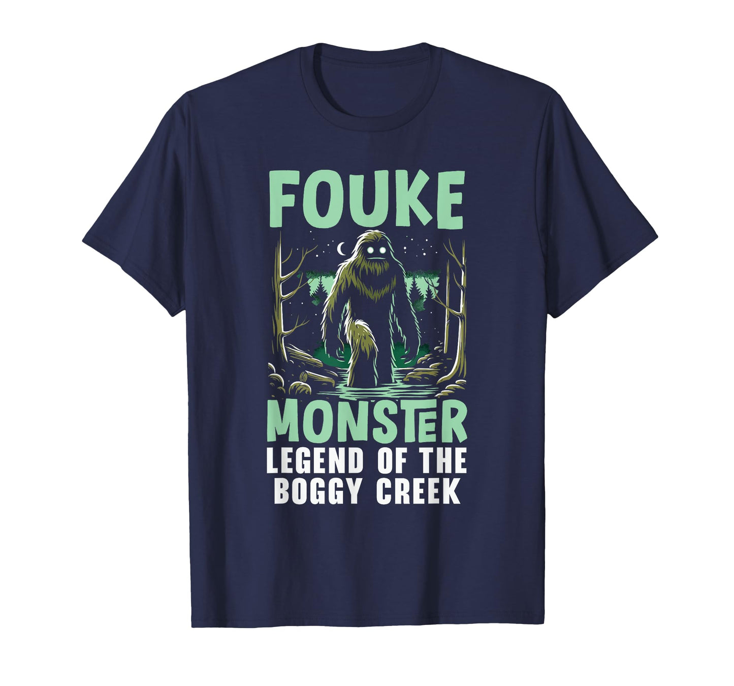 Fouke Monster Southern Sasquatch Cryptozoology Cryptid T-Shirt
