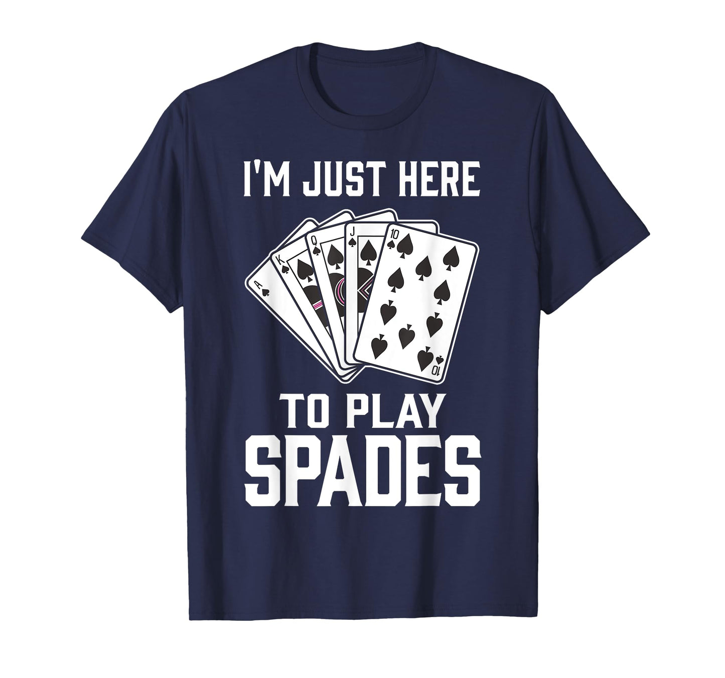 Spades Card Game Playing T-shirt T-Shirt
