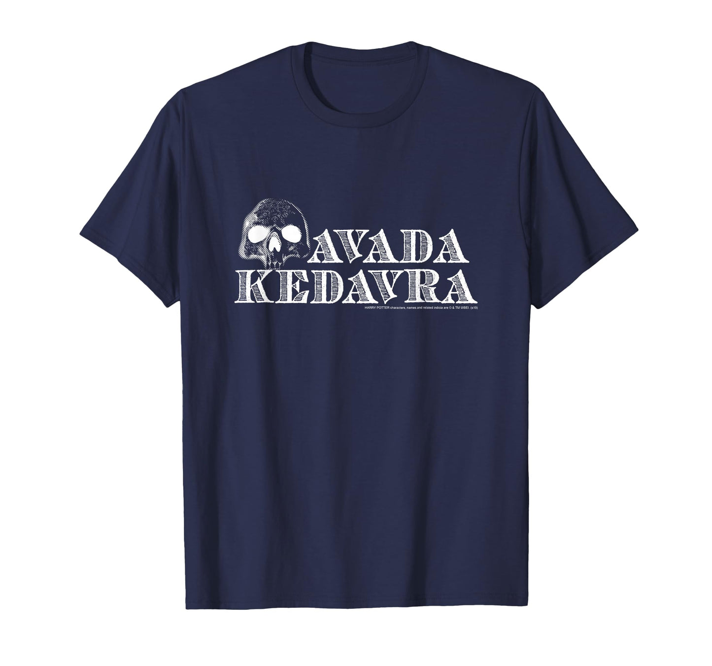 Harry Potter Avada Kedavra Skull T-Shirt