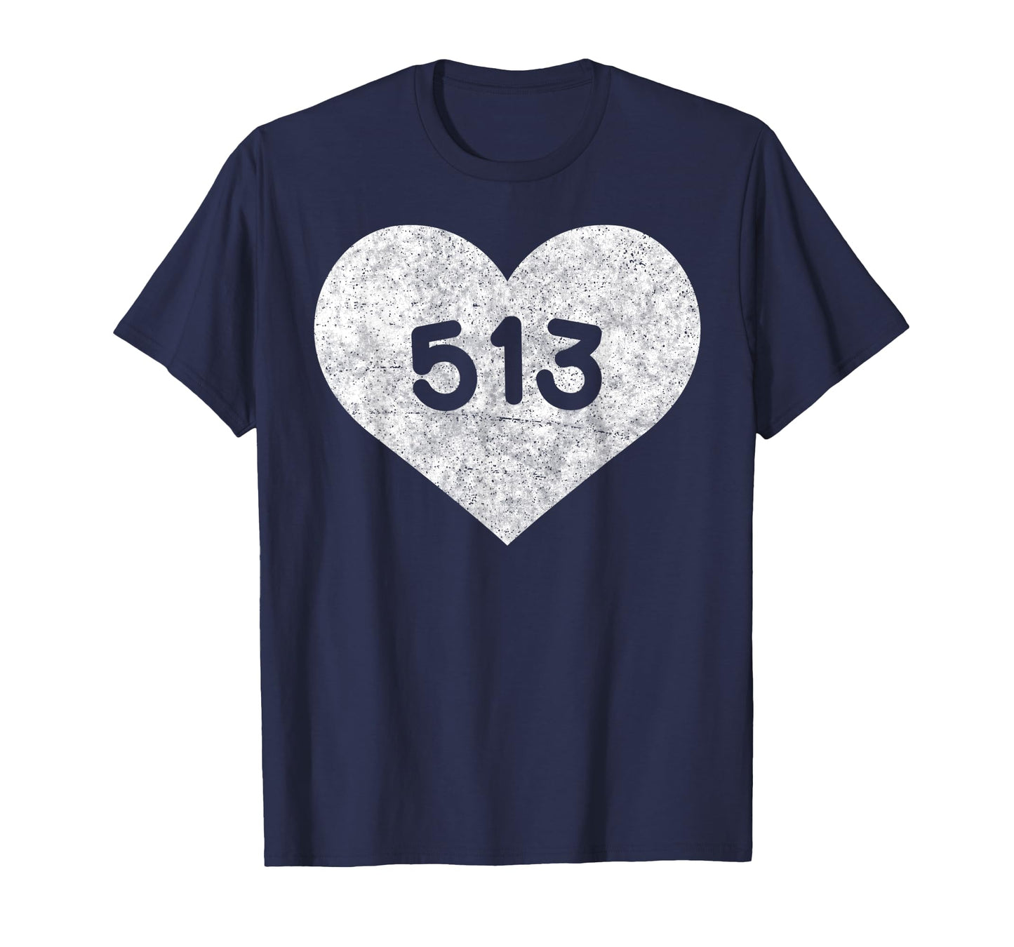 Ohio Area Code 513 Heart Shirt State Gift T-Shirt