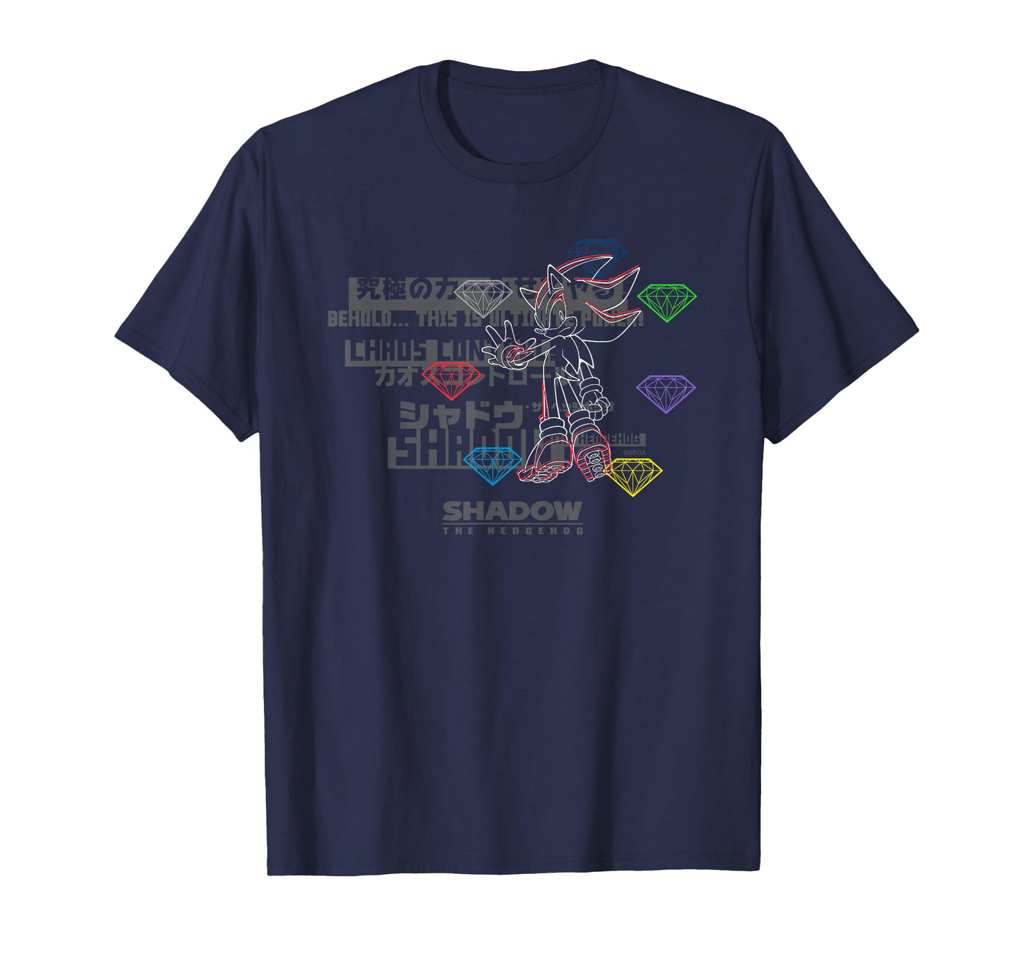 Sonic the Hedgehog, Shadow the Hedgehog - Intense Type T-Shirt