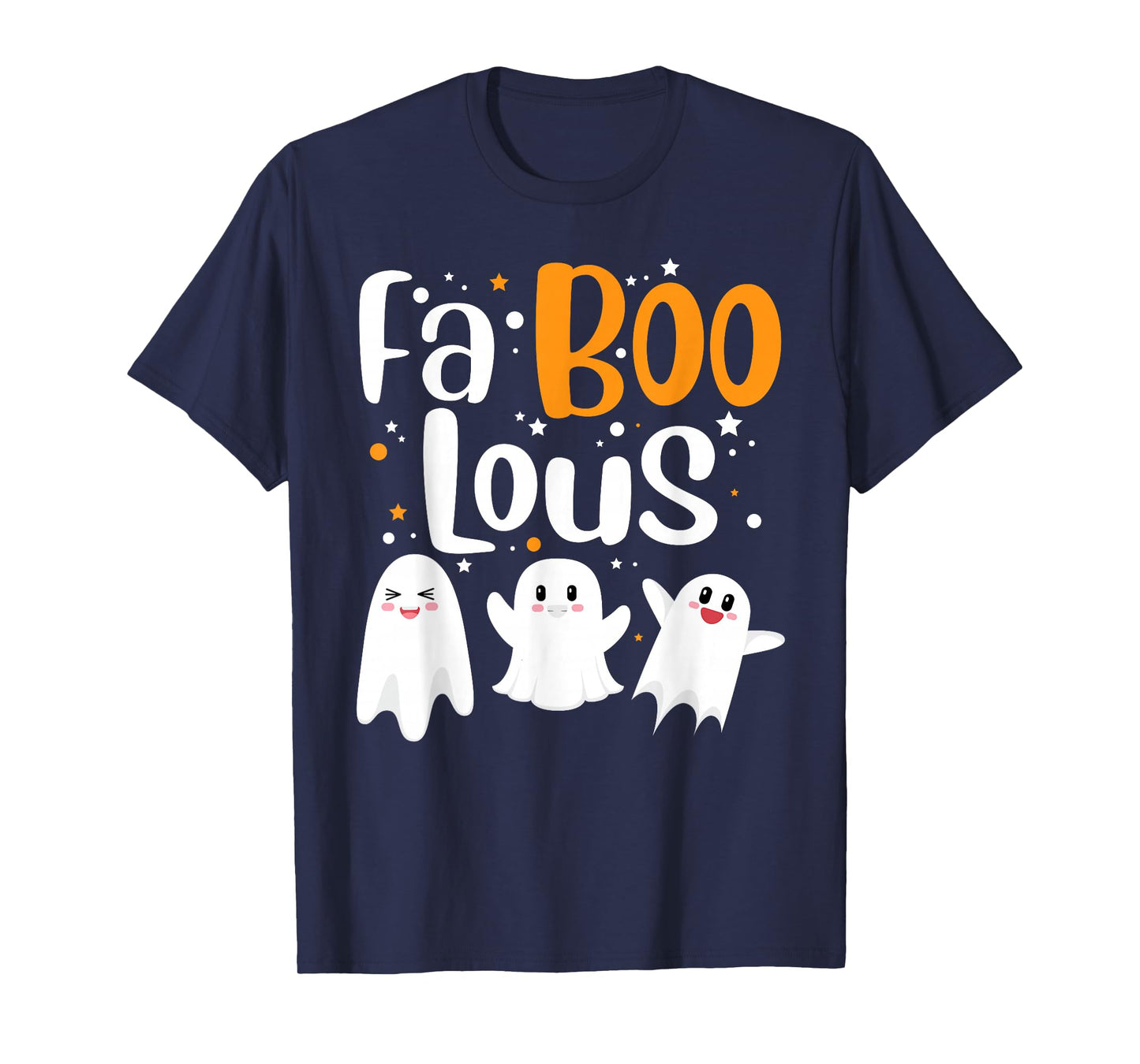 Faboolous Ghosts Funny Halloween Trick Or Treat Costume T-Shirt