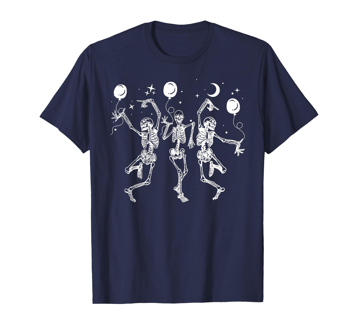 Skeleton Dancing Spooky Season Halloween Trick Or Treat T-Shirt