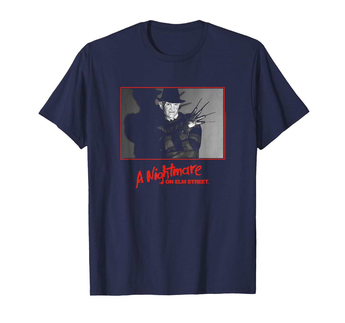 Nightmare on Elm Street 3: Dream Warriors Freddy Photo Movie T-Shirt