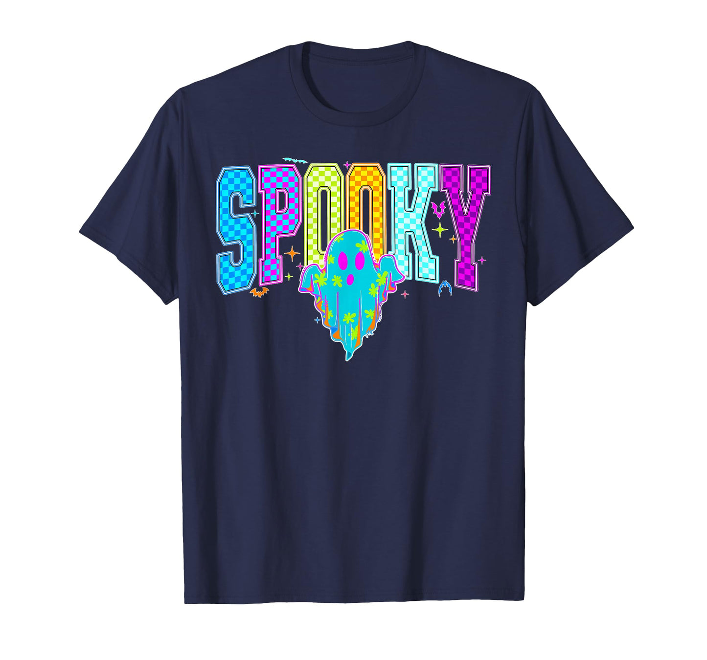 Spooky Season Happy Halloween Funny Ghost Trick Or Treat T-Shirt