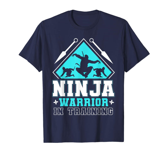 Ninja and Warrior In Training | American Ninja Hero Costume T-Shirt