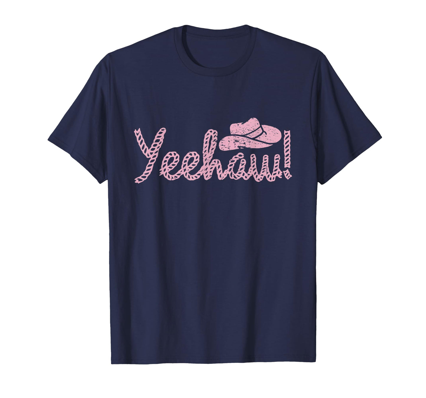 Yee Haw Howdy Rope Rodeo Western Country Southern Cowgirl T-Shirt