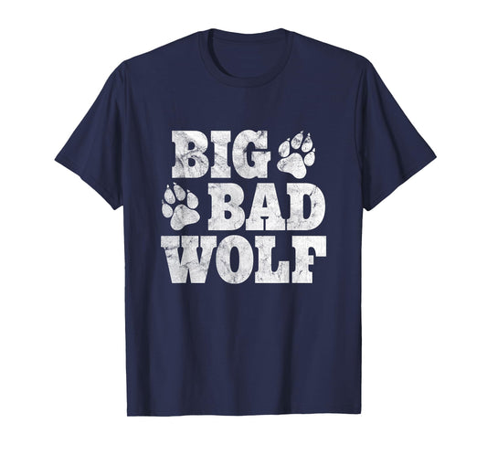 Big Bad Wolf Shirt Halloween Costume Outfit Girls Boys Gift T-Shirt