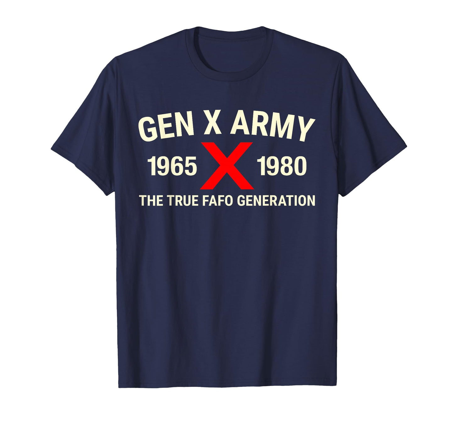Gen X Generation 1965 1980 Gen X T-Shirt