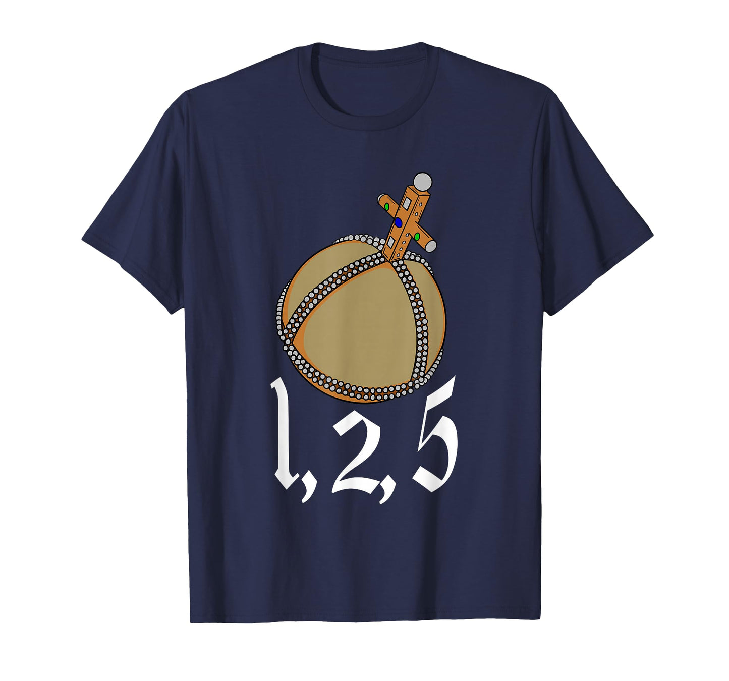 Meta Cortex The Holy Hand Grenade of Antioch - 1,2,5 Quote Unisex-Adults Black Cotton 60% Polyester 40% Short Sleeve Classic Fit Collarless Crew Neck Modern T-Shirt