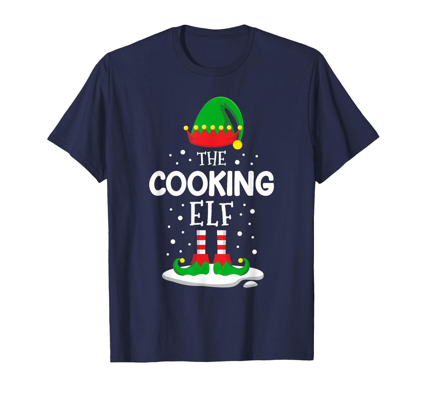 The Cooking Elf Christmas Family Matching Outfit Xmas Group T-Shirt