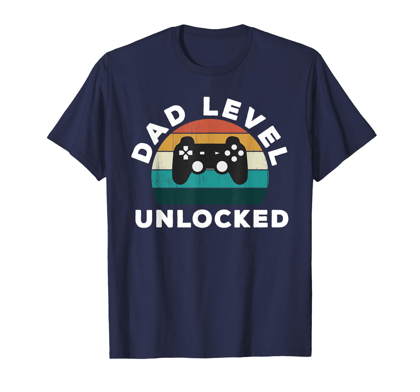 Dad Level Unlocked - Game Lover / Gamer New Father Baby T-Shirt