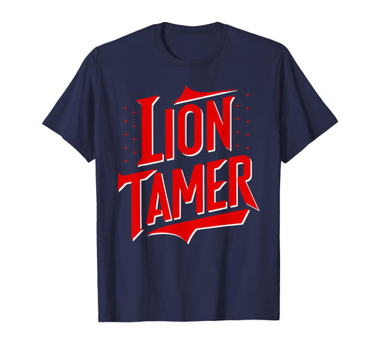 Lion Tamer Shirt Men Women Costume Ringmaster Costume T-Shirt