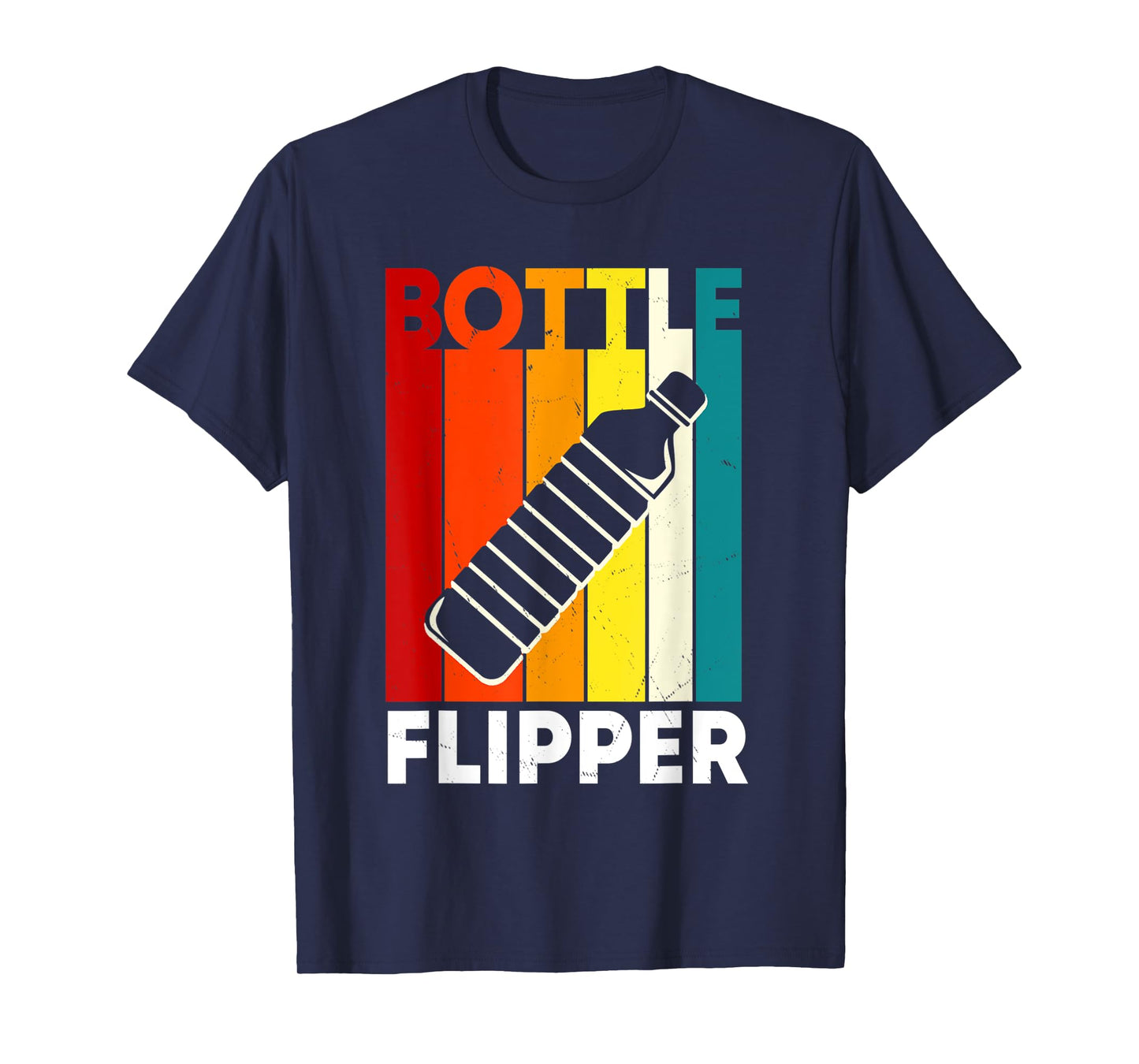 Retro Bottle Flipper Costume Bottle Flipping T-Shirt