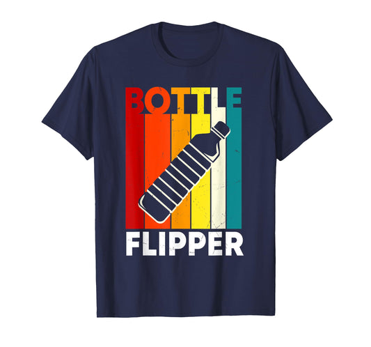 Retro Bottle Flipper Costume Bottle Flipping T-Shirt