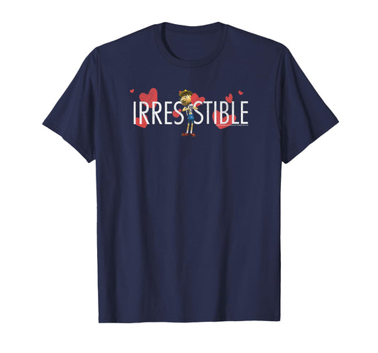 Shrek Valentine's Day Pinocchio Irresistible Dancing Hearts T-Shirt