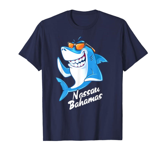 Nassau Bahamas Shark Vacation Souvenir T-Shirt
