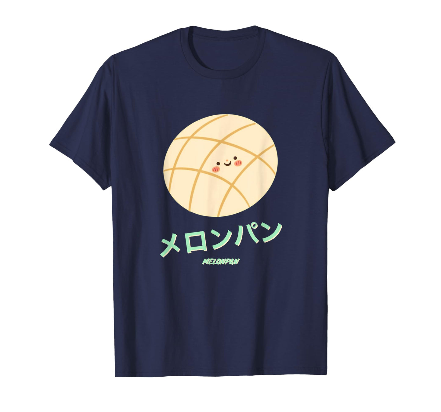Cute Japanese Bread Bakery Melonpan Anime T-Shirt